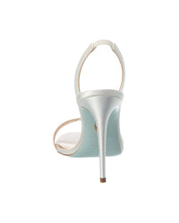 Aquazzura So Nude 105 Satin Slingback Sandal