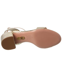 Aquazzura Sundance 50 Leather Sandal