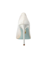 Aquazzura Voile 105 Satin & Mesh Pump