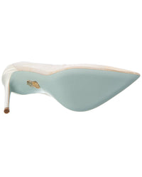 Aquazzura Voile 105 Satin & Mesh Pump