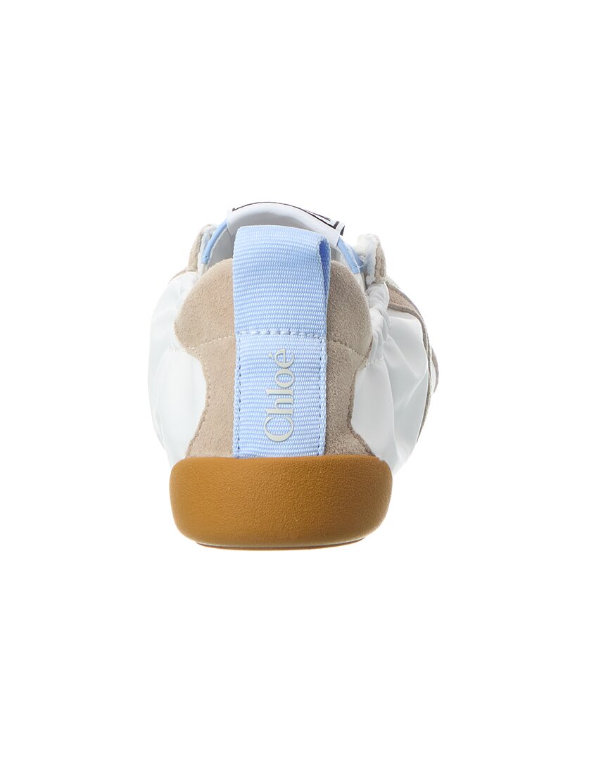 Chloé Kick Nylon & Suede Sneaker