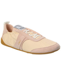 Chloé Kick Nylon & Suede Sneaker