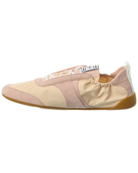 Chloé Kick Nylon & Suede Sneaker