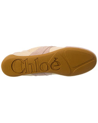 Chloé Kick Nylon & Suede Sneaker