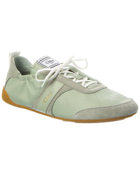 Chloé Kick Leather & Suede Sneaker