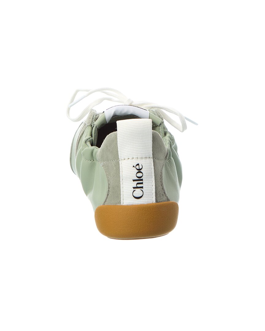 Chloé Kick Leather & Suede Sneaker