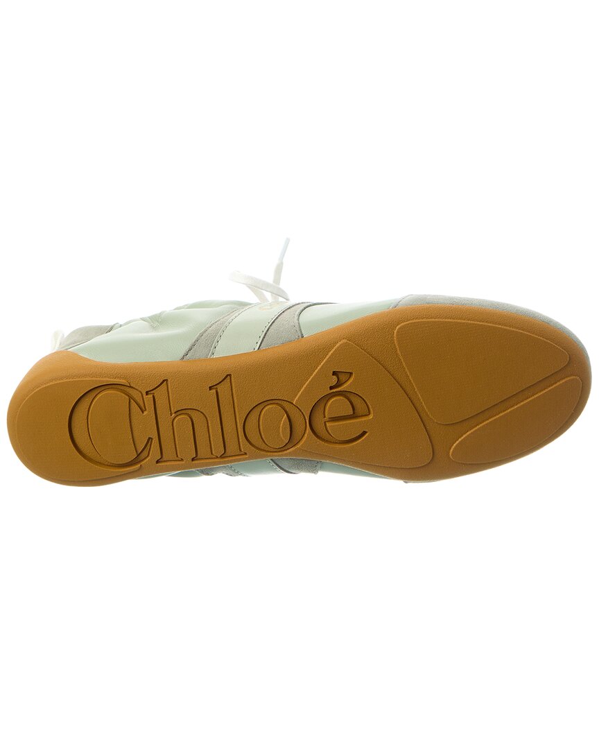 Chloé Kick Leather & Suede Sneaker