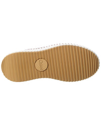 Chloé Chloé Nama Leather & Suede Wedge Sneaker