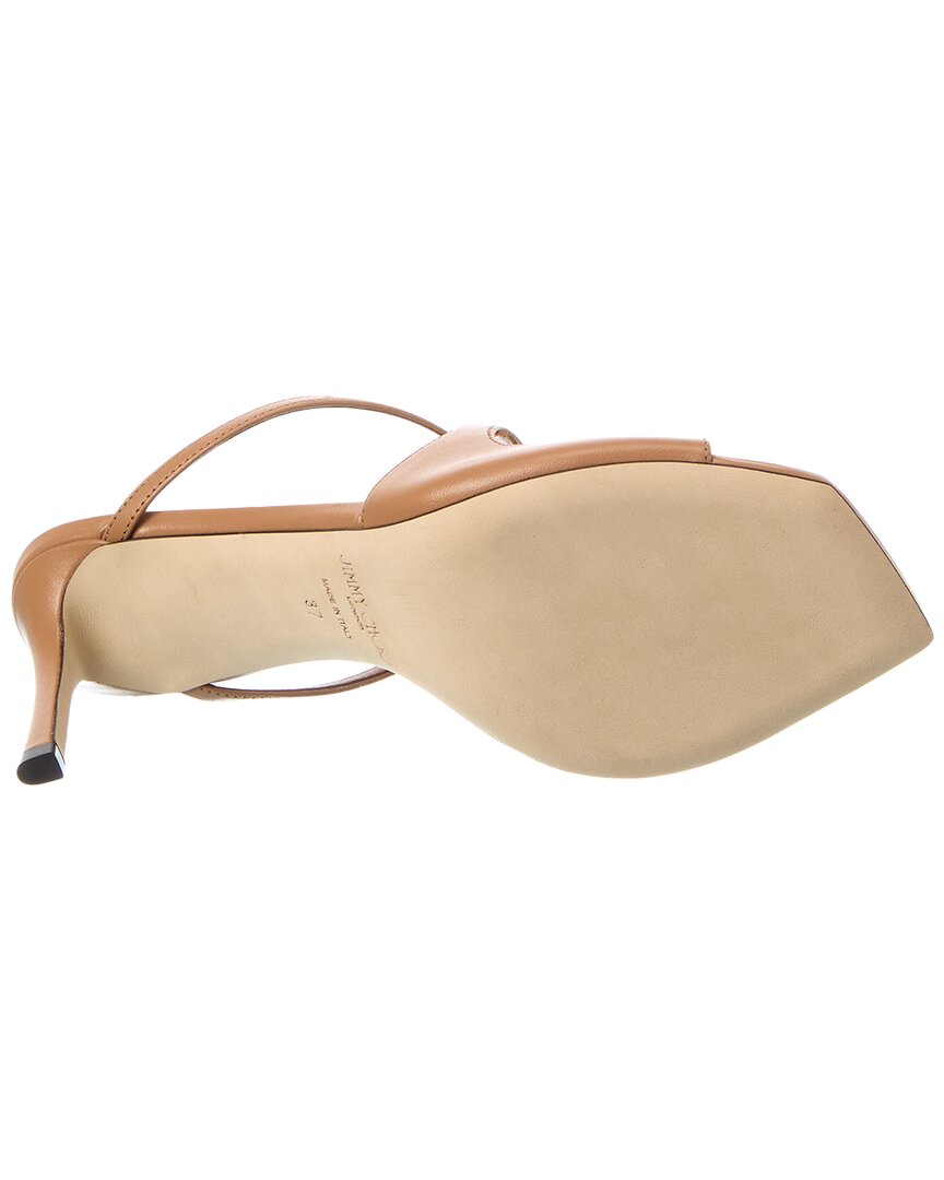 Jimmy Choo Anise 75 Leather Sandal