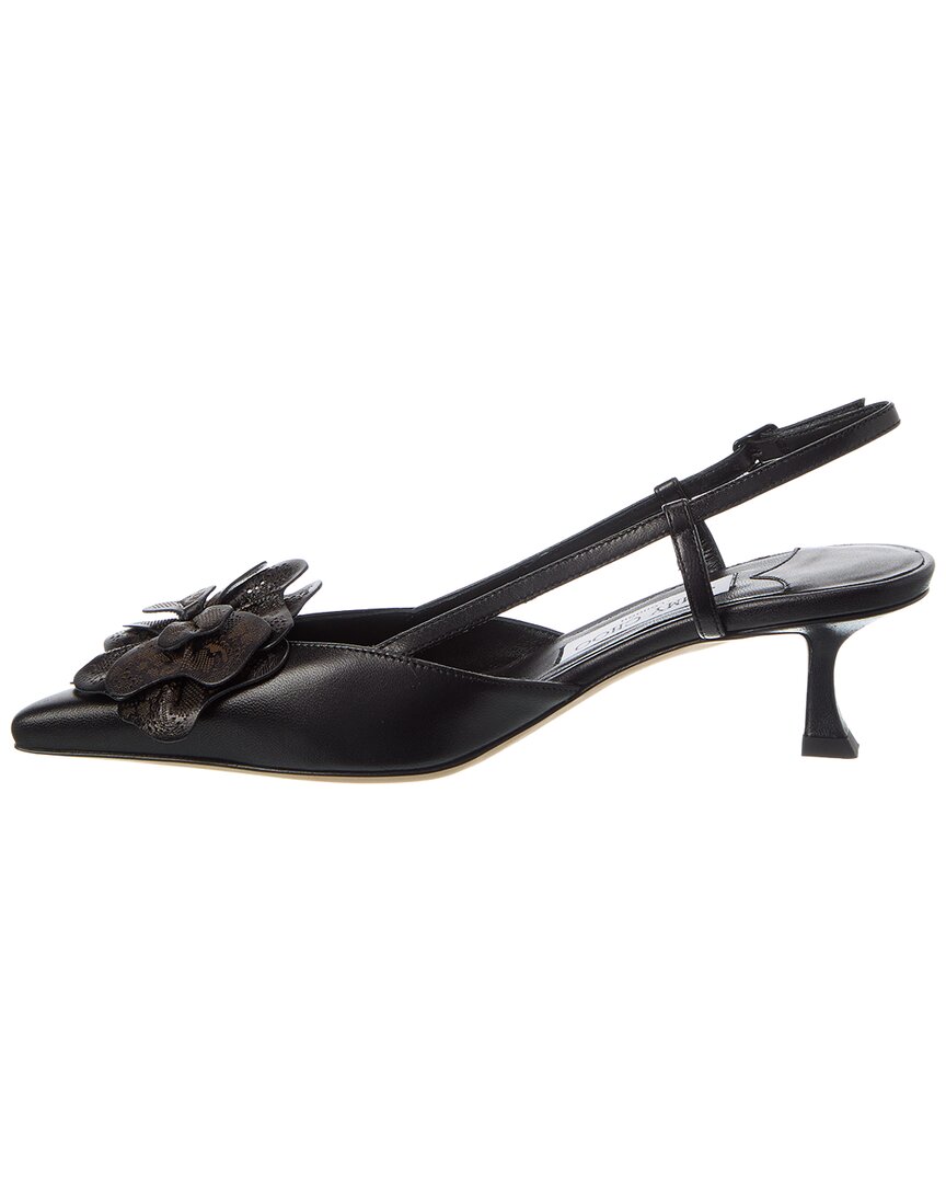 Jimmy Choo Mimmi 50 Leather Slingback Pump