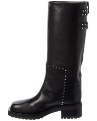 Jimmy Choo Jimmy Choo Brooklyn Kb 50 Leather Knee-High Boot