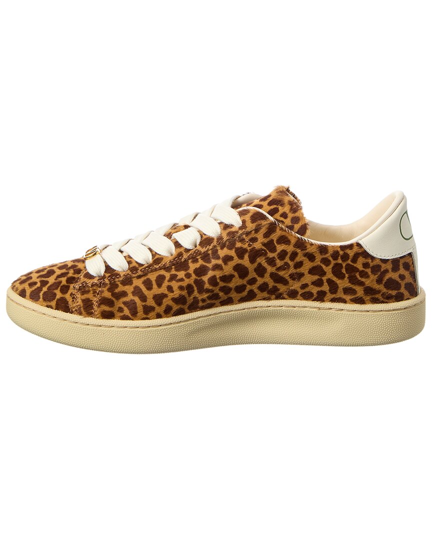 Valentino Vlogo Signature Haircalf & Leather Sneaker