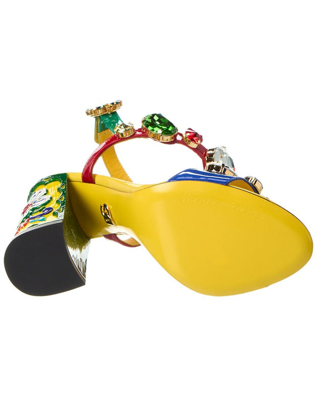 Dolce & Gabbana Keira Patent Sandal