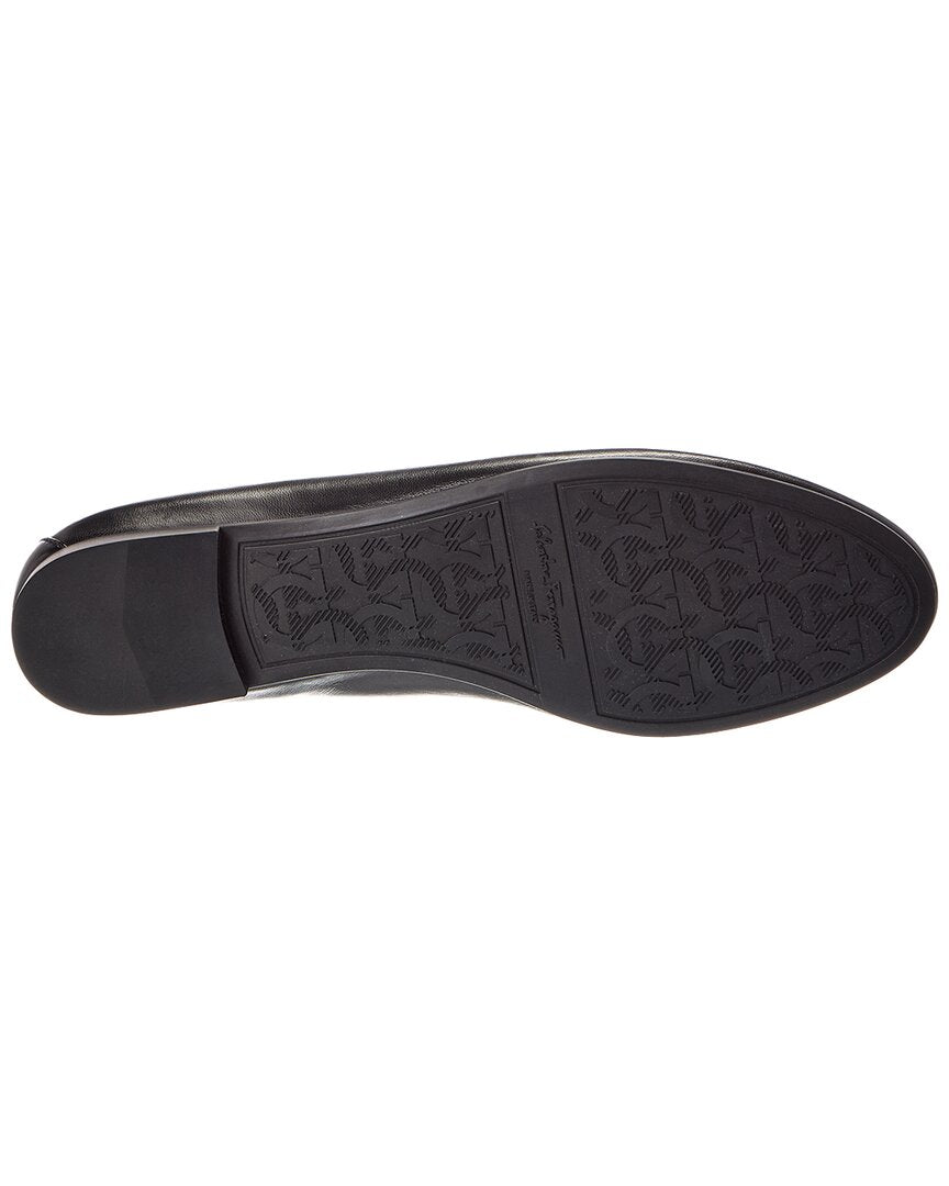 Ferragamo Trifoglio Leather Loafer