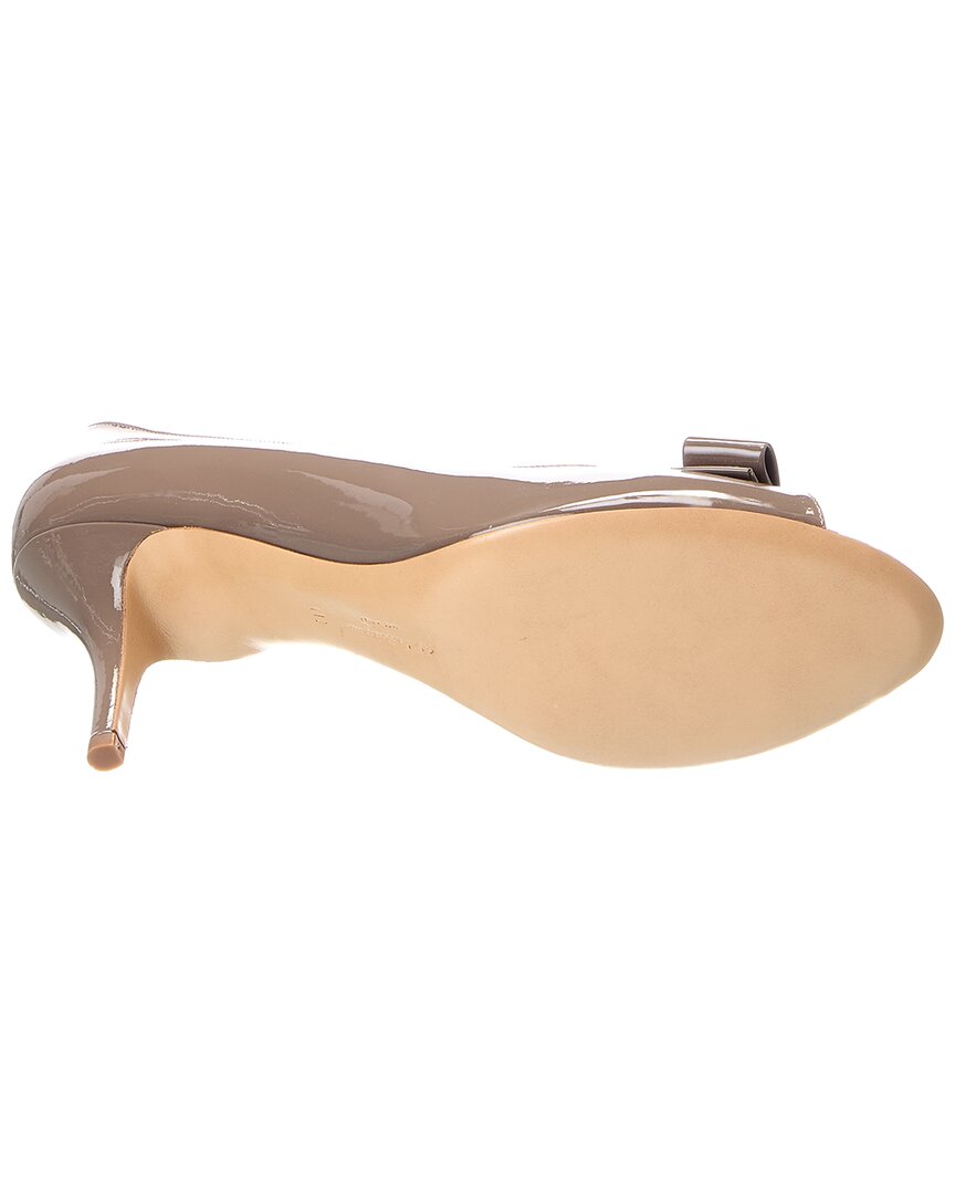 Ferragamo Ferragamo Logo Leather Pump
