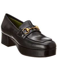 Gucci Gucci Horsebit Leather Platform Loafer