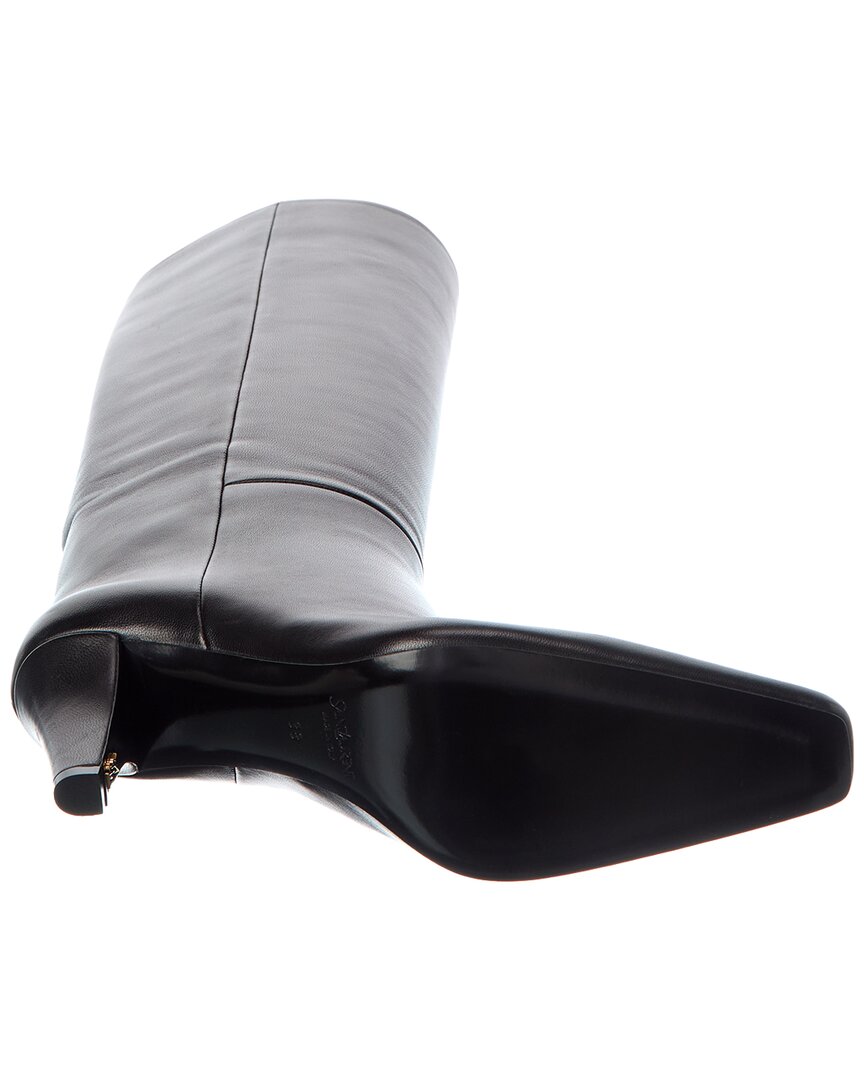 Saint Laurent Saint Laurent Jill 75 Leather Knee-High Boot