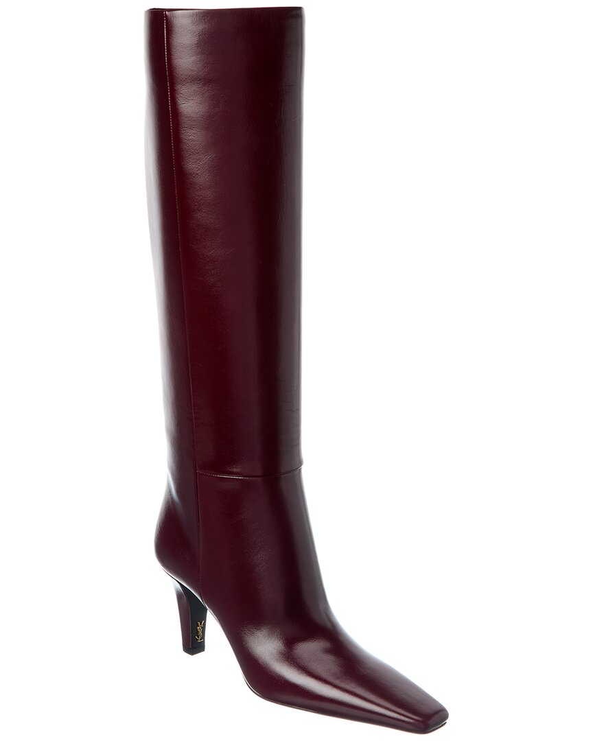 Saint Laurent Saint Laurent Jill 75 Leather Knee-High Boot