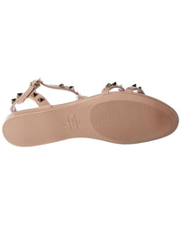 Valentino Rockstud Caged Rubber Sandal