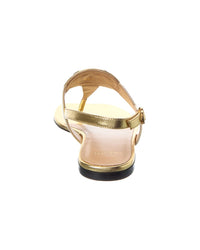 Valentino Vlogo Signature Leather Sandal