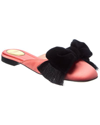 Valentino Reinette Satin Mule