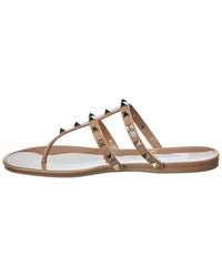 Valentino Rockstud Caged Rubber Sandal