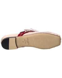 Jimmy Choo Loli Satin Ballerina Flat