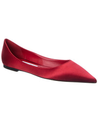 Jimmy Choo Love Satin Ballerina Flat