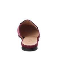 Gucci Gucci Princetown Gg Canvas Mule