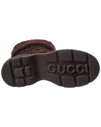 Gucci Gg Suede Bootie