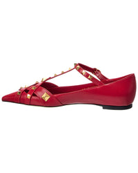 Valentino Rockstud Leather Flat