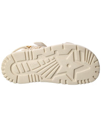 Dior Dioract Canvas & Leather Sandal