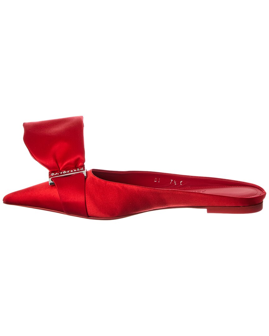 Ferragamo Emii T Satin Flat