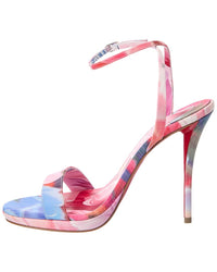 Christian Louboutin Miss Z Queen 100 Canvas Sandal