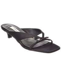 Toteme Bow Satin Sandal