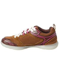 Burberry Matrix Sport Suede & Canvas Sneaker
