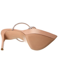 Gianvito Rossi Cannes 85 Leather Platform Sandal