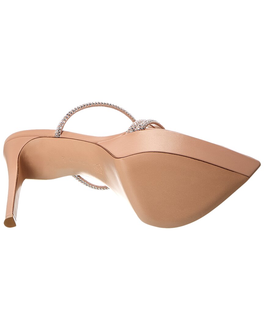 Gianvito Rossi Cannes 85 Leather Platform Sandal