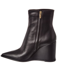 Gianvito Rossi Gianvito Rossi Hamnes 85 Leather Wedge Boot