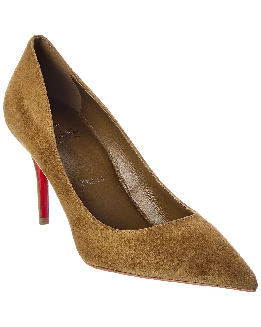 Christian Louboutin Christian Louboutin Miss Z 80 Suede Pump