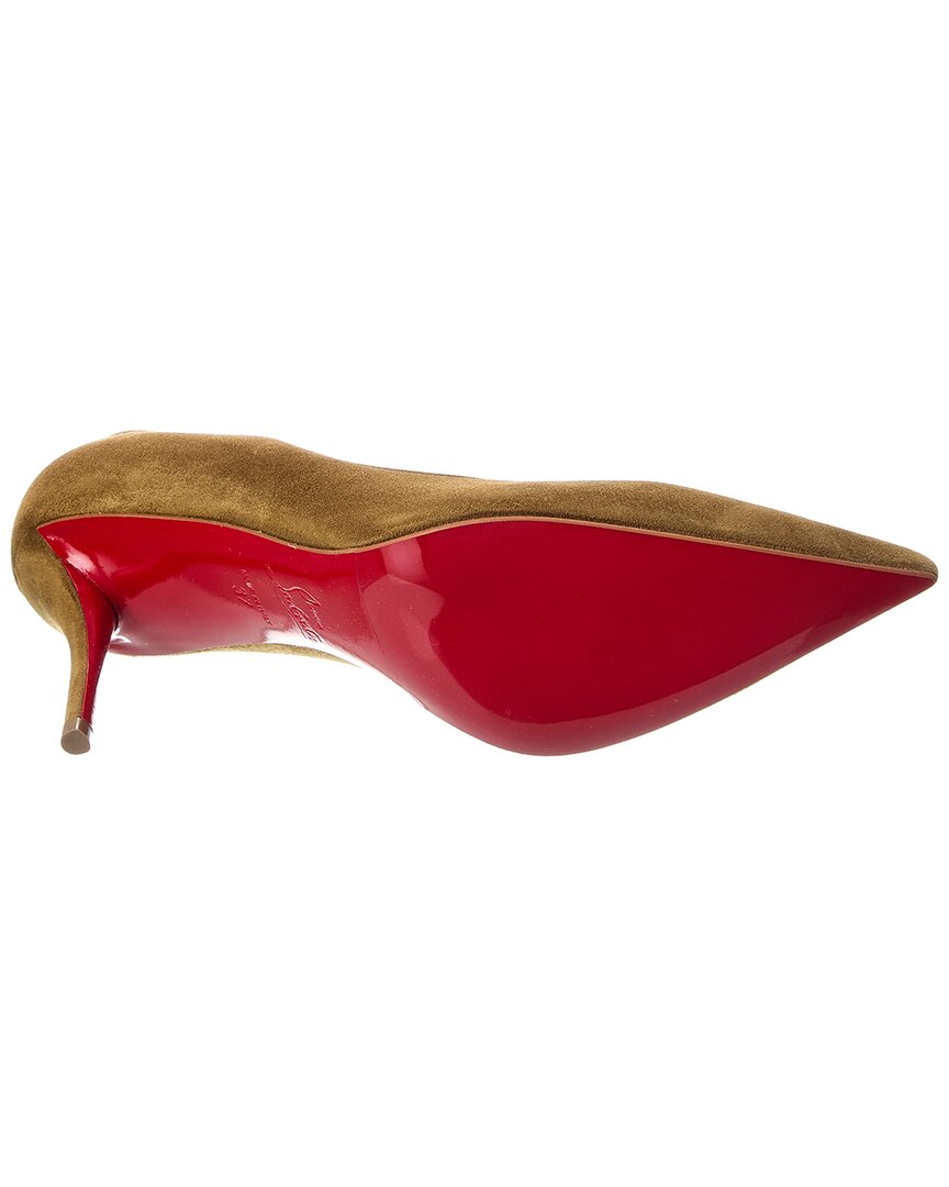 Christian Louboutin Christian Louboutin Miss Z 80 Suede Pump