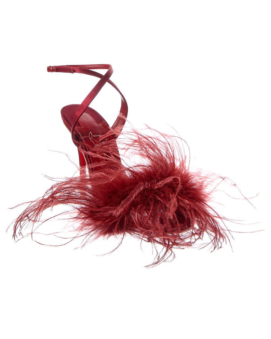Christian Louboutin Miss Z Poupi Satin Sandal