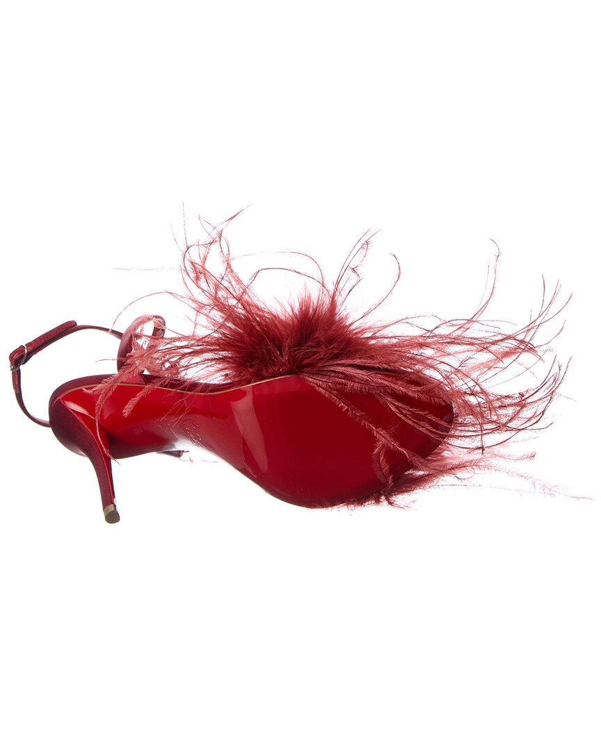 Christian Louboutin Miss Z Poupi Satin Sandal
