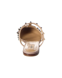 Valentino Rockstud Caged Patent Flat