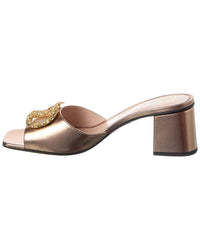 Valentino Vlogo Signature 60 Leather Sandal