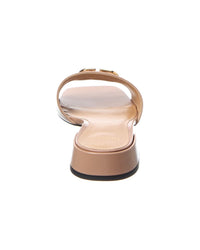 Valentino Vlogo Signature Leather Sandal