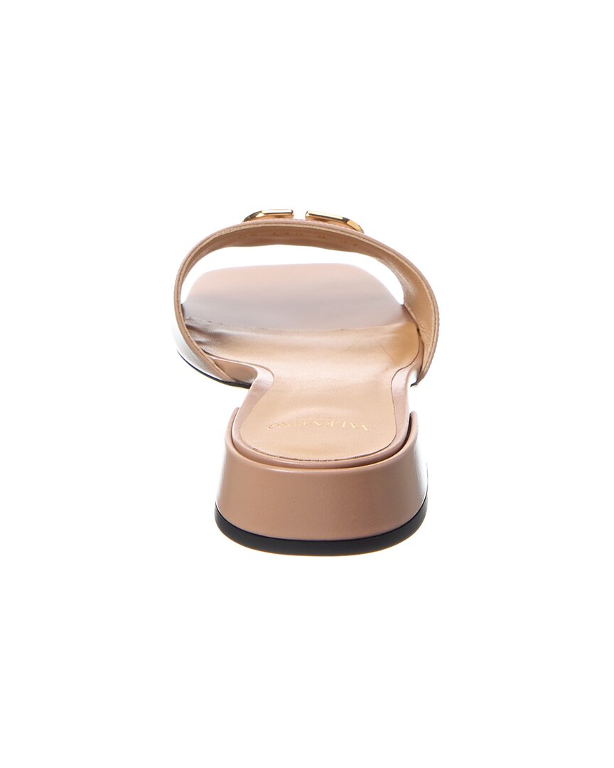Valentino Vlogo Signature Leather Sandal