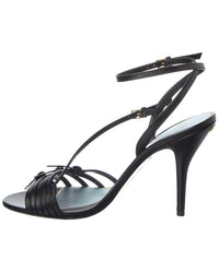 Valentino Vlogo 100 Leather Sandal