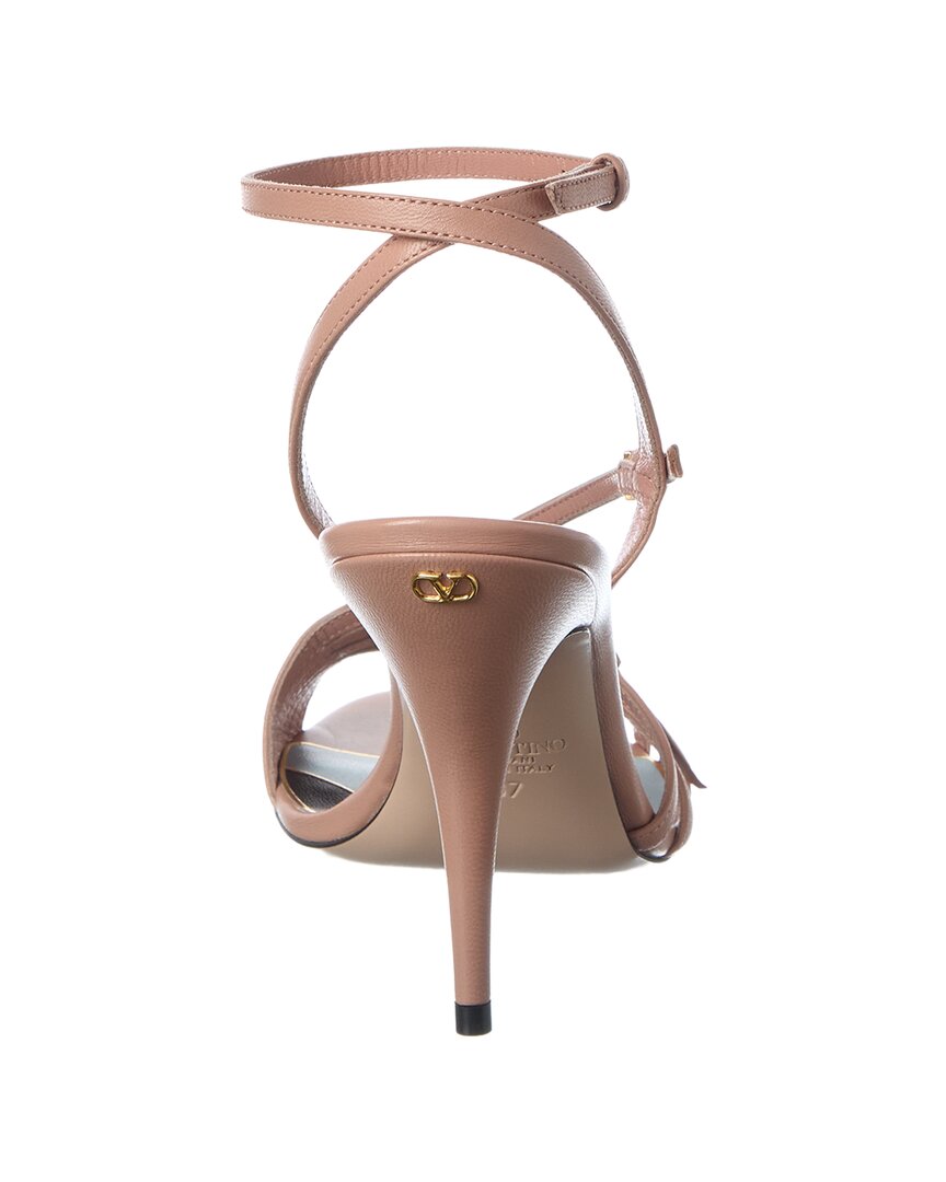 Valentino Vlogo 100 Leather Sandal