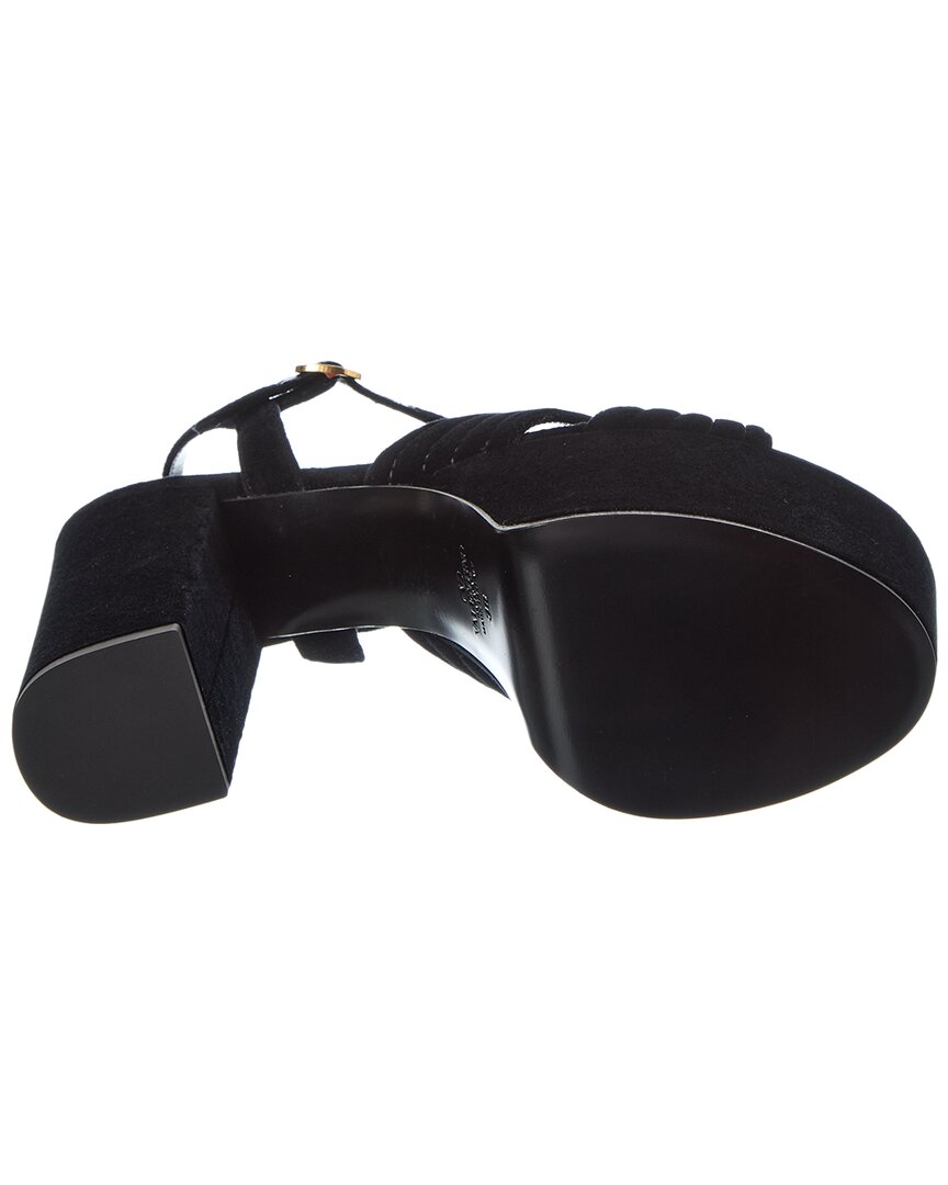 Valentino Crasher 125 Velvet Platform Sandal
